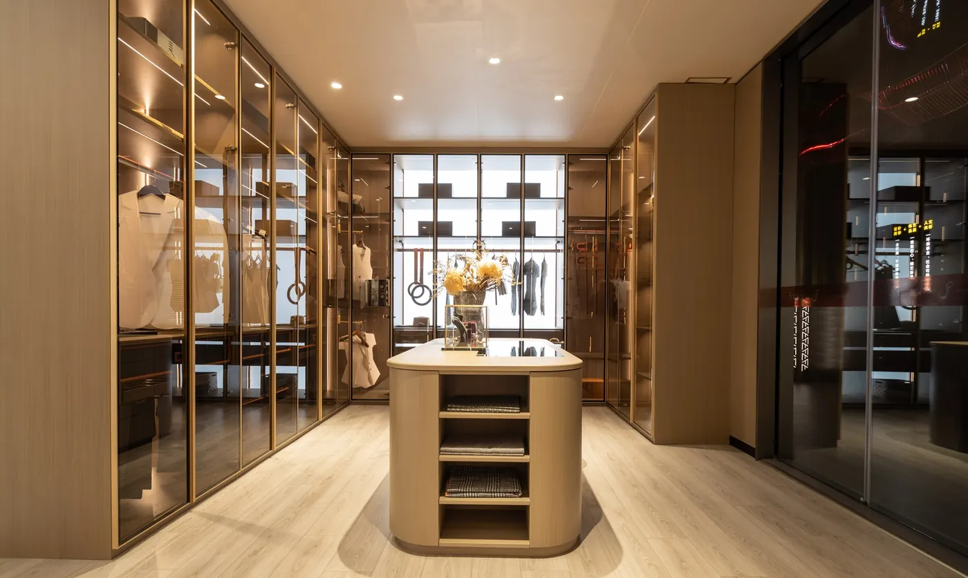 Fadior wardrobe bedroom and private storage stainless steel system